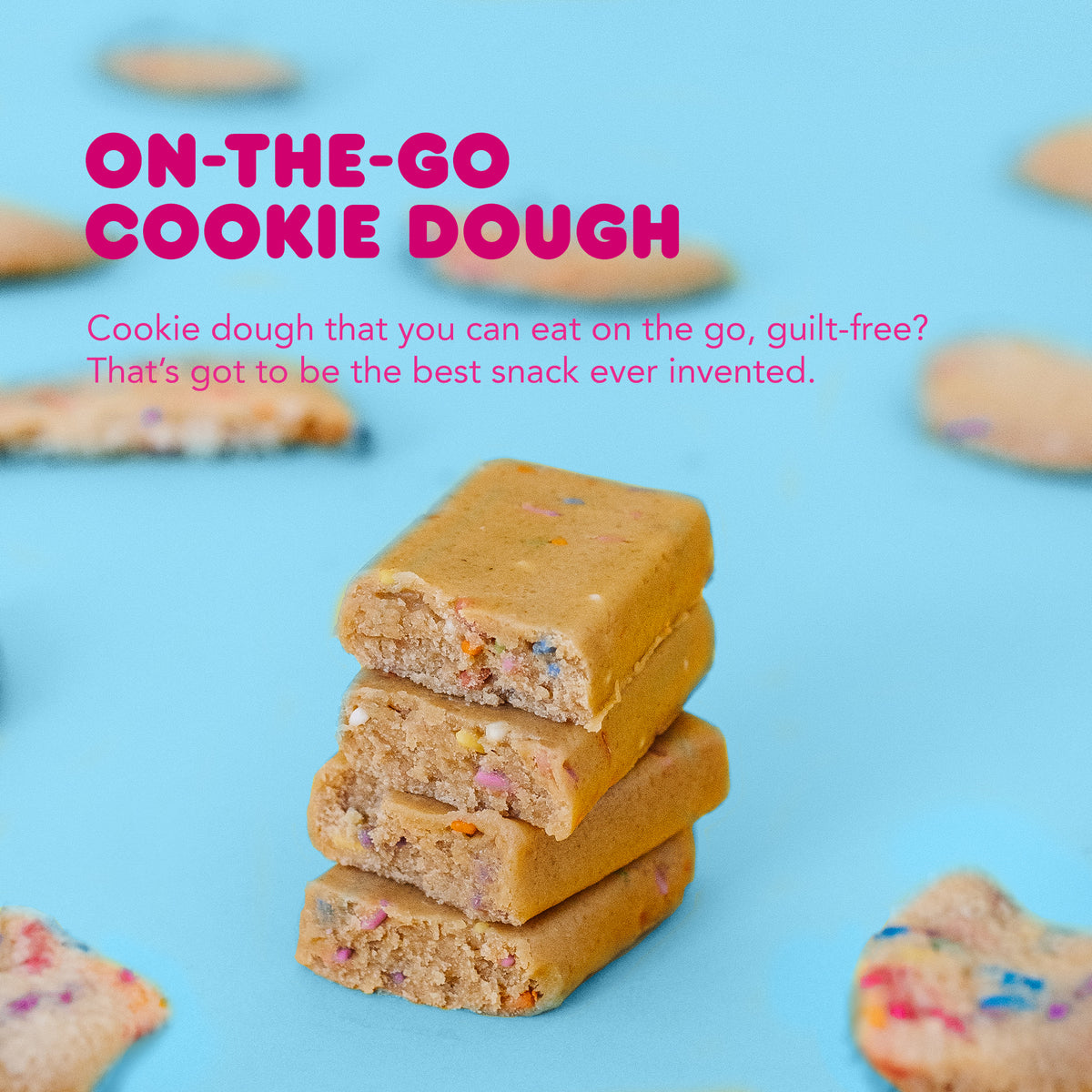 Review: Sprinkle Sugar Cookie Dough Bar From Whoa Dough - The