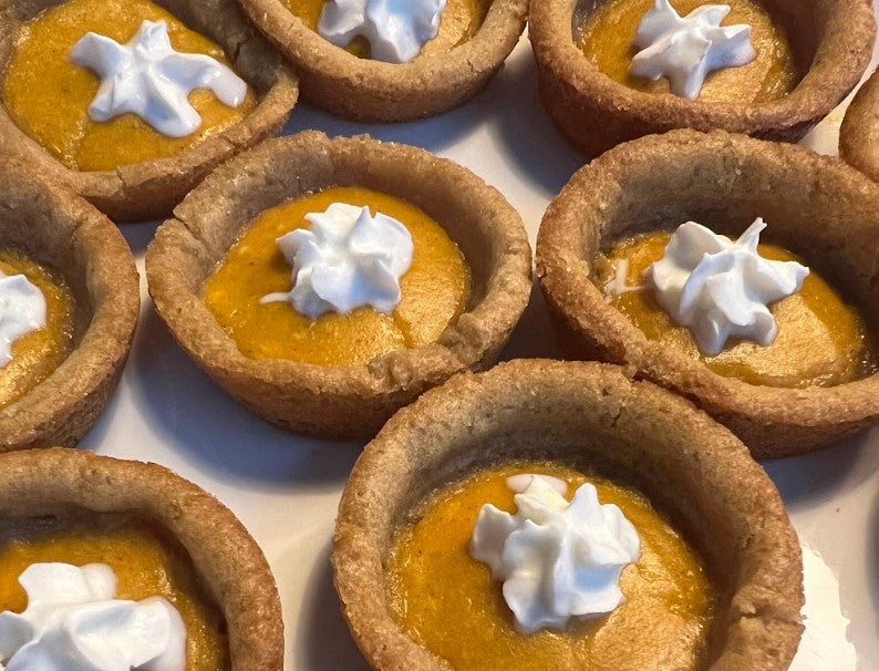 Pumpkin Pie Filled Sugar Cookies