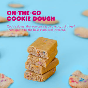 Whoa Dough | Sugar Sprinkle Cookie Dough, 4 Bars